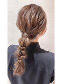シンプル編みおろし
