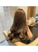 くすみカラー × brown