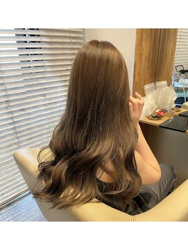 ラウブロッサム 大宮西口店(Lau Blossom) くすみカラー × brown