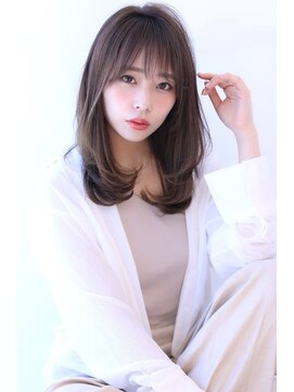 オーロ 緑地公園店(ORO) 小顔ボブ抜け感オリーブアッシュフェザーバングボブルフグラボブ