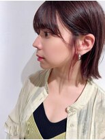 バッタ(Batta)&nbsp;[KENTA] ひと足早く秋冬ヘア♪チェリーピンク×ミニボブ