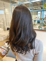 ヘアーサロン クスキ(hair salon KUSUKI)&nbsp;ローレイヤーアッシュグレー6レベル