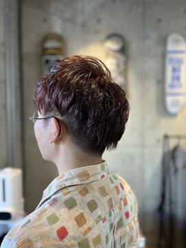 リベルテ(liberte) MENS SHORT × APRICOT ORANGE