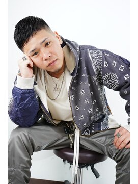 ワンワンオー バーバーショップ 博多店(@110 BARBER SHOP) カジュアルクロップ