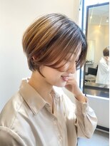 シータ(sheta)&nbsp;【表参道sheta/中澤】クールショート　テラコッタくびれヘア