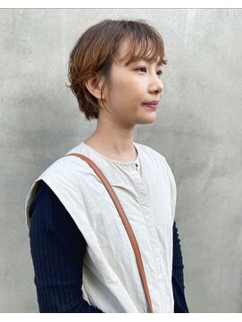 ロンドネートゥル 新潟(Lond naitre) 【lond naitre】ショートパーマスタイル