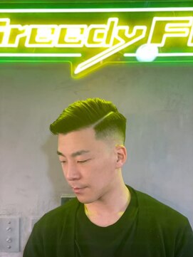 グリーディーフォックス 三軒茶屋(GreedyFOX) 波巻き/マッシュパーマ/ウルフ/ハイライト<理容室>三軒茶屋