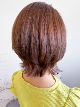 レポヘアー(Repos hair) 透明感♪髪質改善カラー小顔艶感ショートアッシュブラウン
