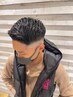 【KAZUKI指名】メンズフェードカット　￥4200