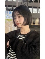 ナループロア ルームー(Nalu pu loa ROOMOO)&nbsp;ゆるまきタッセルカット/タッセルカット/タンバルモリ/韓国ボブ