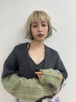 キャラハーフ 池袋東口店(KYARA HALF)&nbsp;ボブレイヤー/ニュアンスボブ/スタイリストsaki