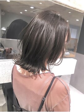 モアナ バイ ヘッドライト 沖縄南風原店(Moana by HEADLIGHT) Moana【南風原】#ミディアム#外はね#20代30代40代50代