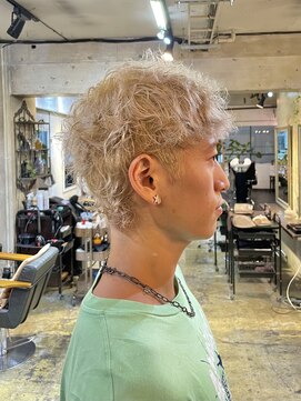アンリ(Henri) メンズホワイトブロンド