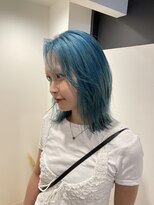 ディーン 栄店(DEAN)&nbsp;DEAN/オレンジカラー/ダブルカラーインナーカラーケアブリーチ