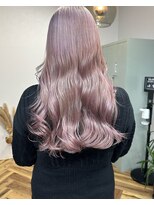 ラニヘアサロン(lani hair salon)&nbsp;淡いピンクベージュ。