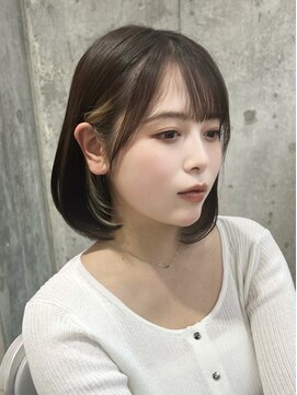 シーシンジュク 新宿南口(Sea shinjuku) 韓国ボブ×タンバルモリ[韓国/前髪/新宿/レイヤーカット]