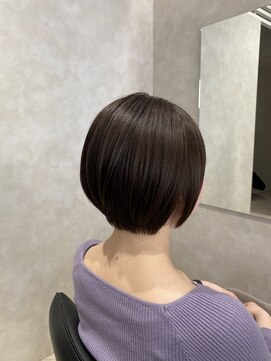 トキ(toki) 20代30代ショートボブ×ダークブラウン