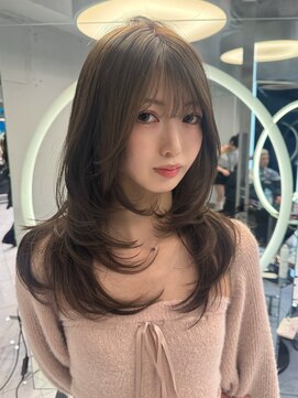 レディアル 渋谷(REDEAL) 韓国ヘア/ブリーチ/暖色カラー/ワンホン【レイヤー/渋谷】