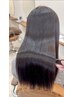 リタッチ美髪矯正＋髪質改善トリートメント＋カット/￥23,000→￥20,000