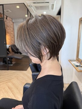 ハーツ(Heart's) 白髪ぼかし似合わせ大人ショート30代40代50代60代◎