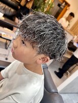 縁 ハナレ(en 870)&nbsp;キッズツイスパシルバーメッシュ