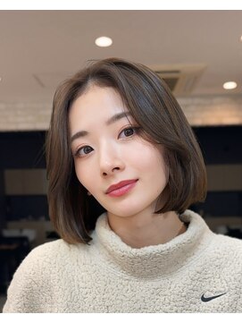 ロット 横浜(lot) 韓国風ボブ×レイヤーカット×髪質改善[横浜駅]