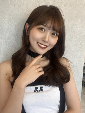 ルームバイシー 新宿(Loom. by Sea) ＊レイヤーカット×ショコラアッシュ【新宿/韓国ヘア/小顔ヘア】