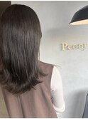 オリーブベージュ（ブリーチなし）