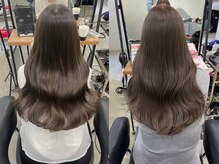 モノトーン(MONOTONE)の雰囲気（後ろ姿も可愛い。暗髪にもこだわり◎【透明感】【艶髪】韓国風）