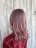 エスハートオブヘアー 植田店(ES Heart of HAIR)&nbsp;春先取りスモーキーピンクアッシュ♪