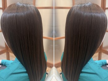 キール 海浜幕張(keel)の写真/【学割U24】クラスで1番のツヤ髪に《最新髪質改善成分トステア×TOKIO》で理想の垢抜けた自分を叶えます★