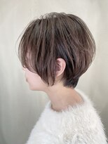 クオート(quoit)&nbsp;30代40代50代耳かけショート前髪なしハンサムショートカット