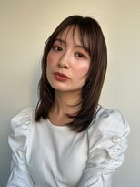 COVER HAIR ACADEMY 北浦和【カバーヘア アカデミー】北浦和西口店【4/6 OPEN(予定)】 大人可愛いココアグレージュウルフレイヤーp1北浦和20代30代40代