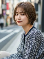 コトナ 越谷店&nbsp;30代40代50代絶壁解消ひし形小顔前下がりショートボブ【越谷】