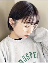 リタ 枚方(Rita)&nbsp;夏カラー小顔黒髪ショートボブ×ブリーチなし20代30代