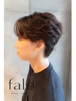 ファロ 二子玉川(falo)&nbsp;センター分け×ニュアンスパーマ【falo二子玉川】