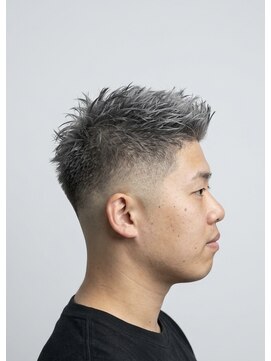 バーバーショップグランツ(Bar ber Shop GRAnt'z) ダブルカラー　シルバー