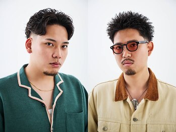 フロウズ 高円寺(FROWZ)の写真/【リピート率90%の技術をお手頃価格で】フェードカット,スパイキーショートなど幅広く◎[メンズパーマ]