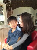 親子カット