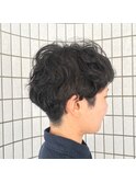 ツーブロックマッシュ