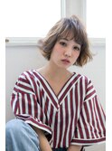 外はねショートボブ
