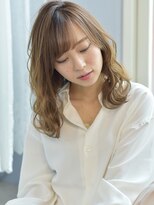 イリーブ(elieve)&nbsp;シアカラーで大人かわいい艶髪◇透明感×ゆるふわレイヤー