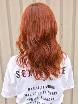 ニュウニュウ(NIU NIU) タイガーリリーオレンジ_ハイライト_インナーカラー