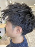 アップバングショート