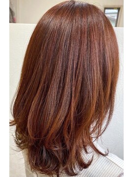 マハナヘアーワークス 春日部市役所通り店(mahana hair works) ◆艶カラー+5STEP補保湿トリートメント+マイフォース&炭酸スパ