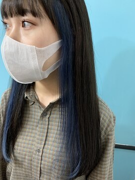 サーガ 四ツ谷(saga) ブルーインナーカラー [四ツ谷/四谷/市ヶ谷/麹町]