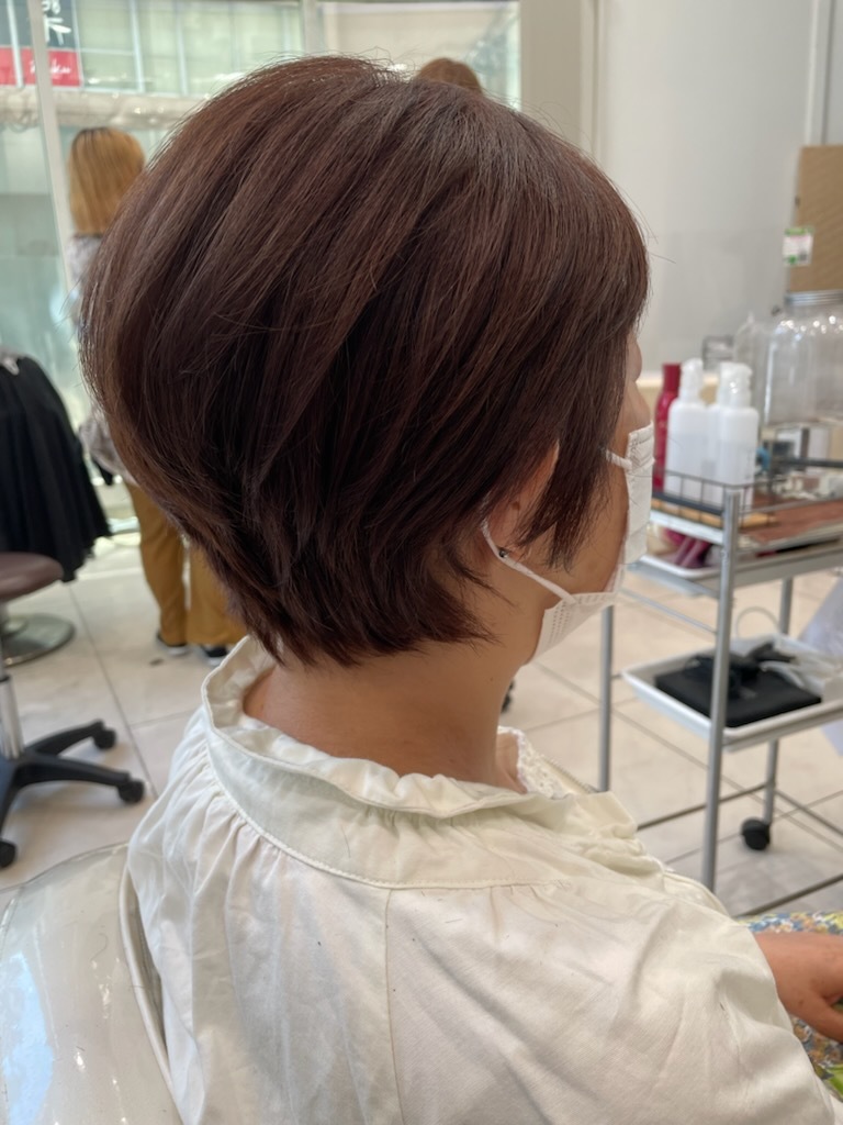 すっきりショートスタイル