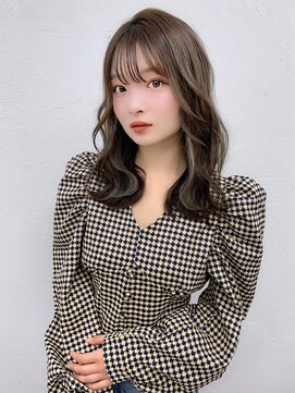 オーロ 池田店(ORO) 韓国風2wayバング&オルチャンヘア