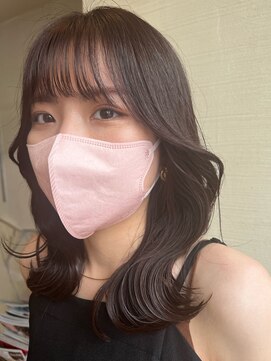 ベンチ(bench) 【シースルーバング×愛されミディ】くびれ巻き