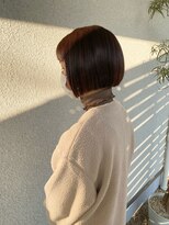 ヒャッカ(hyakka)&nbsp;ナチュラルな曲線のぱつっとボブ